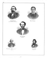 Solomon Nichols, Mrs. S. Nichols, James Woodden, Valentine Hamman, Dr. D.J. Dick